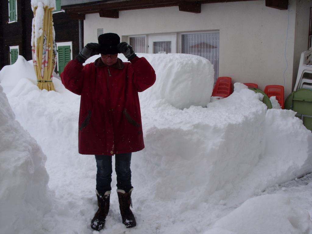 Hotel Pez Ault Disentis Bagian luar foto
